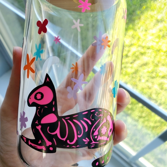 Day of the Death cat libbey cup - Picture 3 of 4